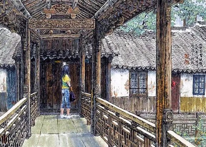 画家吕吉人绘画作品欣赏遇见艺术遇见美好绘画