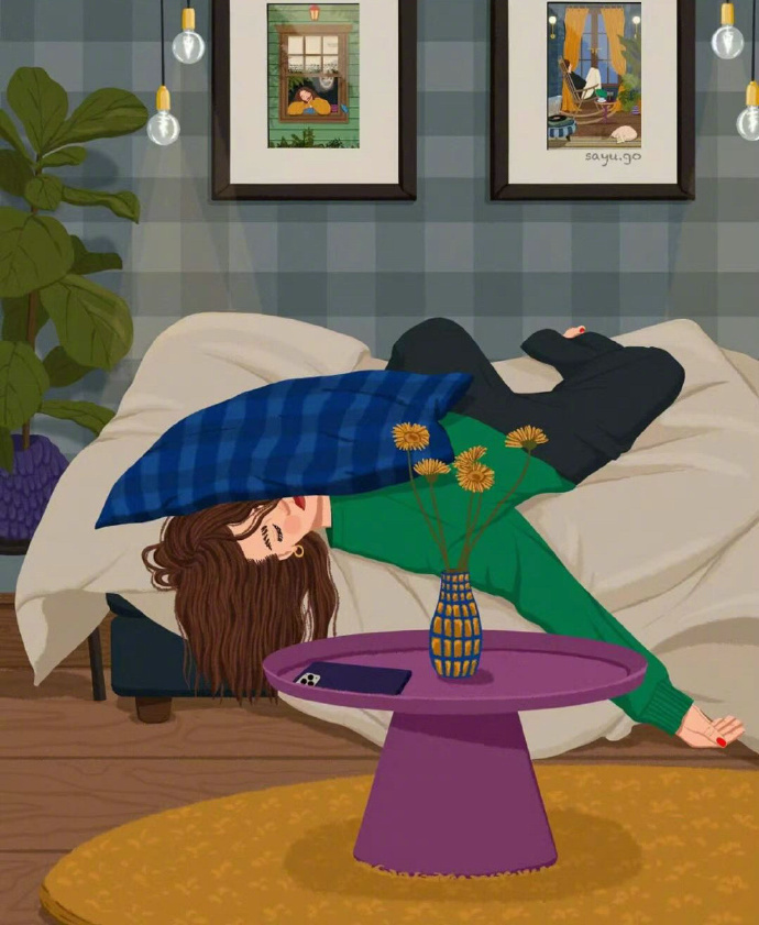 👩🏻💻   “要是晚上有早上那么困就好了，      要是早上有晚上那么清