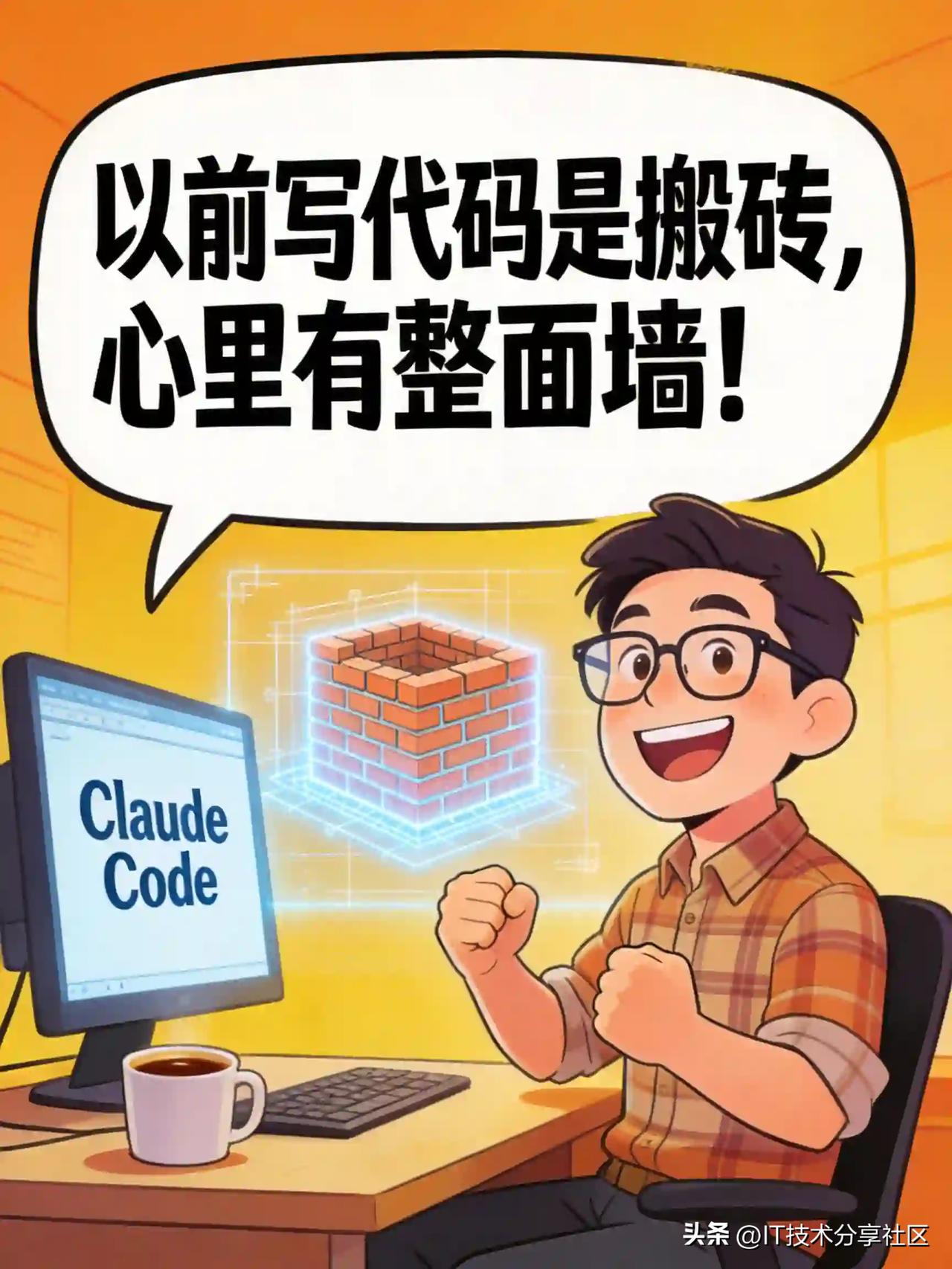 每日幽默：质检员，还不带安全帽
上个月我下午三点关掉 Claude Code，干
