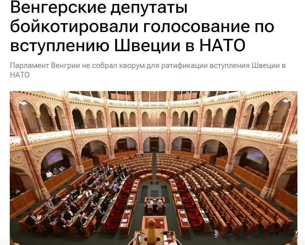 匈牙利特立独行，将陷入困境。匈牙利既是北约成员国，又是欧盟成员国，应该说是个地地