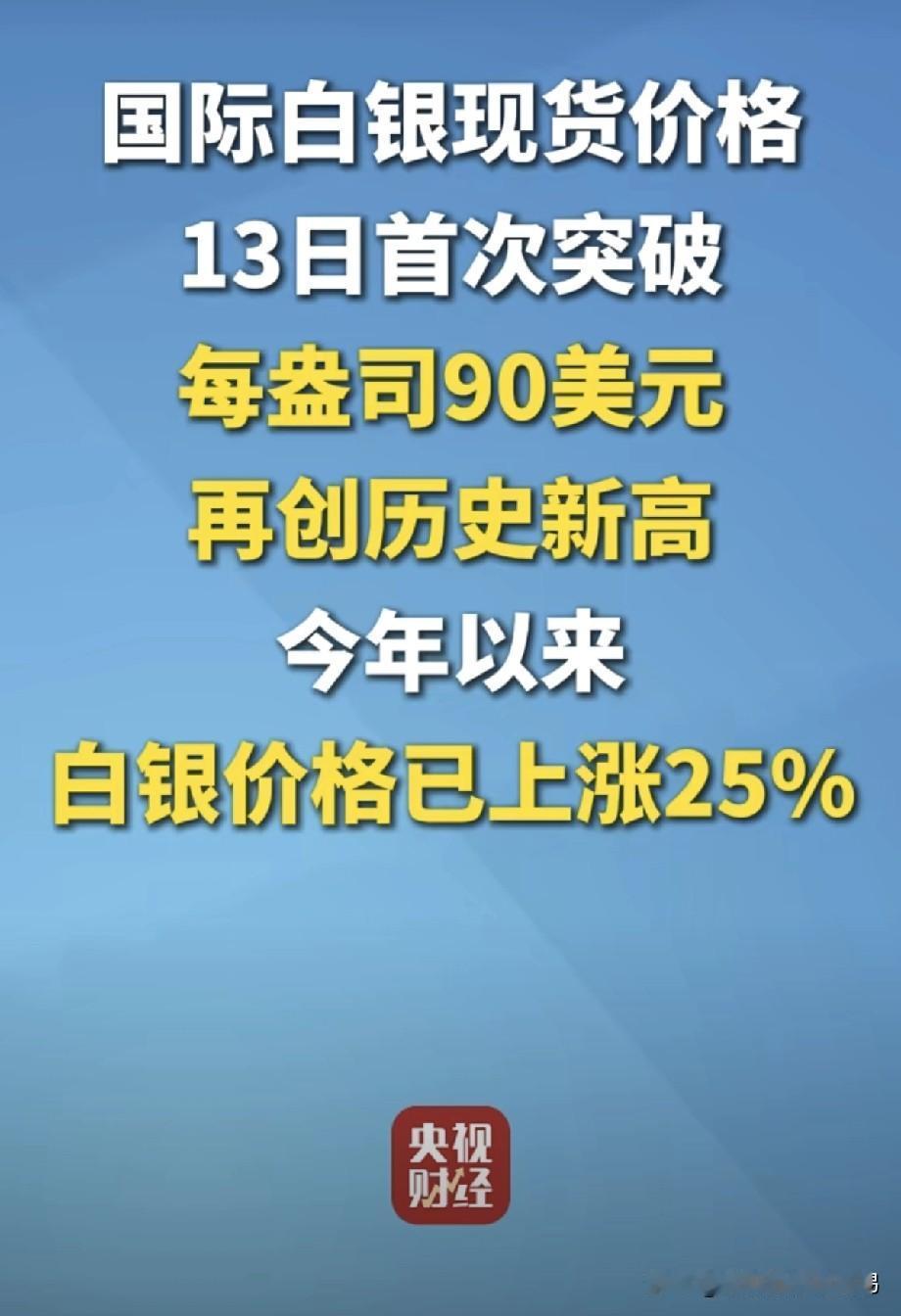 看到银价杀疯了，我也快废了。
去年年头看中一个银手镯，而且是低价买到的，可后面又