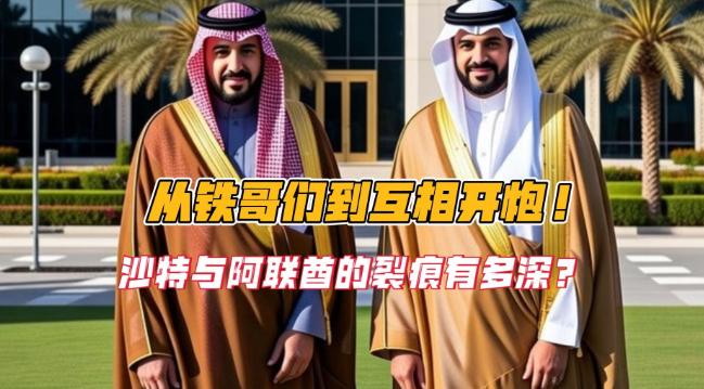 沙特和阿联酋这对兄弟，终于撕破脸了.

3月16号，阿联酋那边一天之内挨了三波打