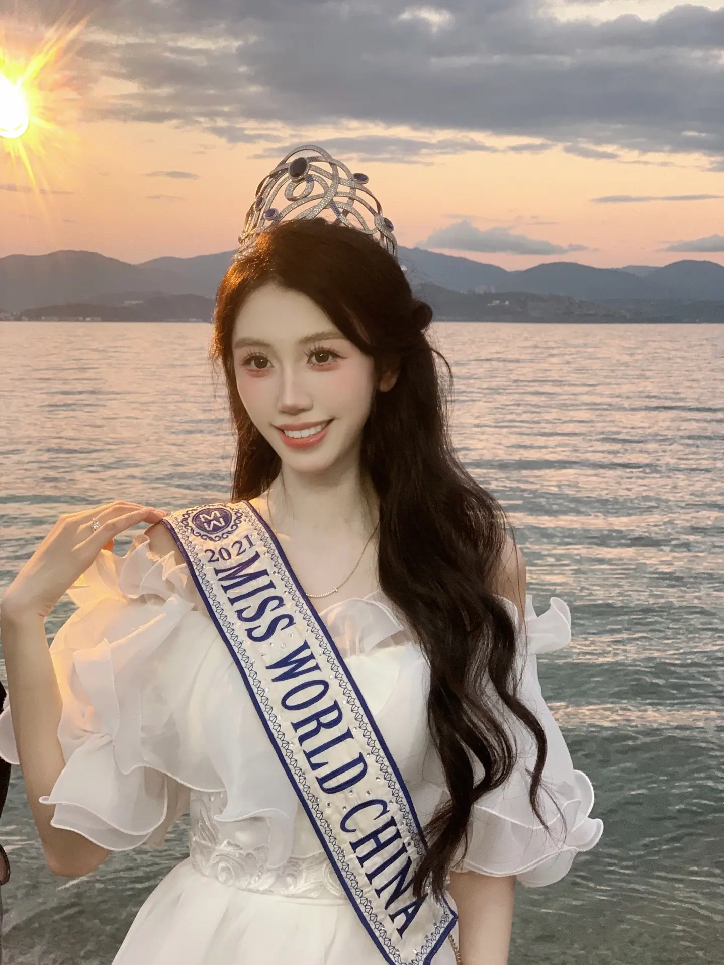 在洱海 拍到了浪漫轻婚纱~