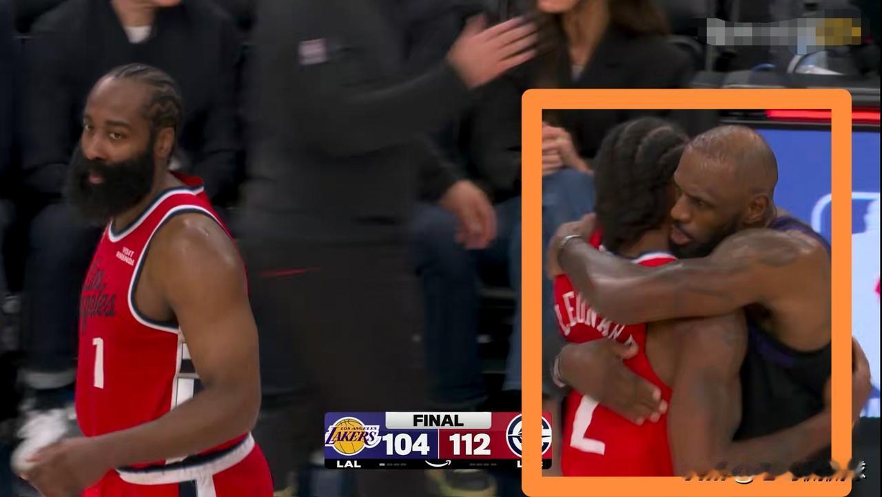 湖人超级球星詹姆斯真是输球不输人！在今天湖人客场以104：112不敌快船的赛后，