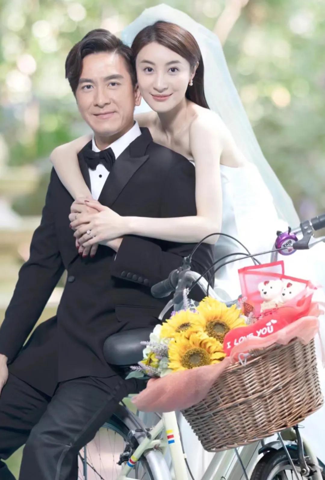 林夏薇终于穿上了婚纱，金田cp看着好有适合度。