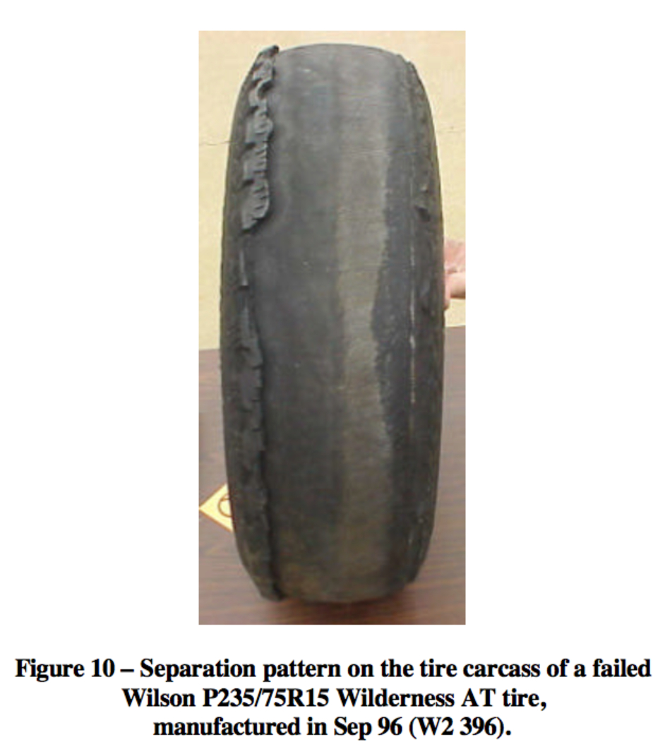 “爆胎很危险”这个印象是怎么来的？上条聊到爆胎，提到当年的福特·凡士通轮胎事件。