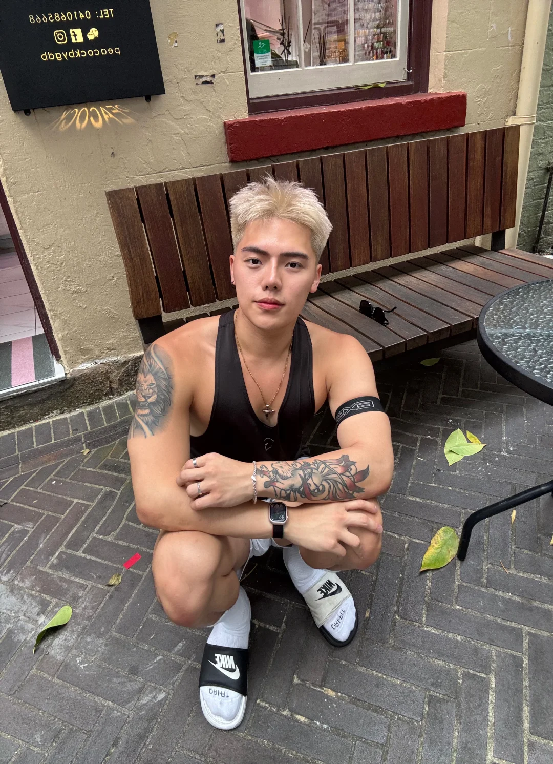 台湾肌肉1️⃣在悉尼街边🇦🇺