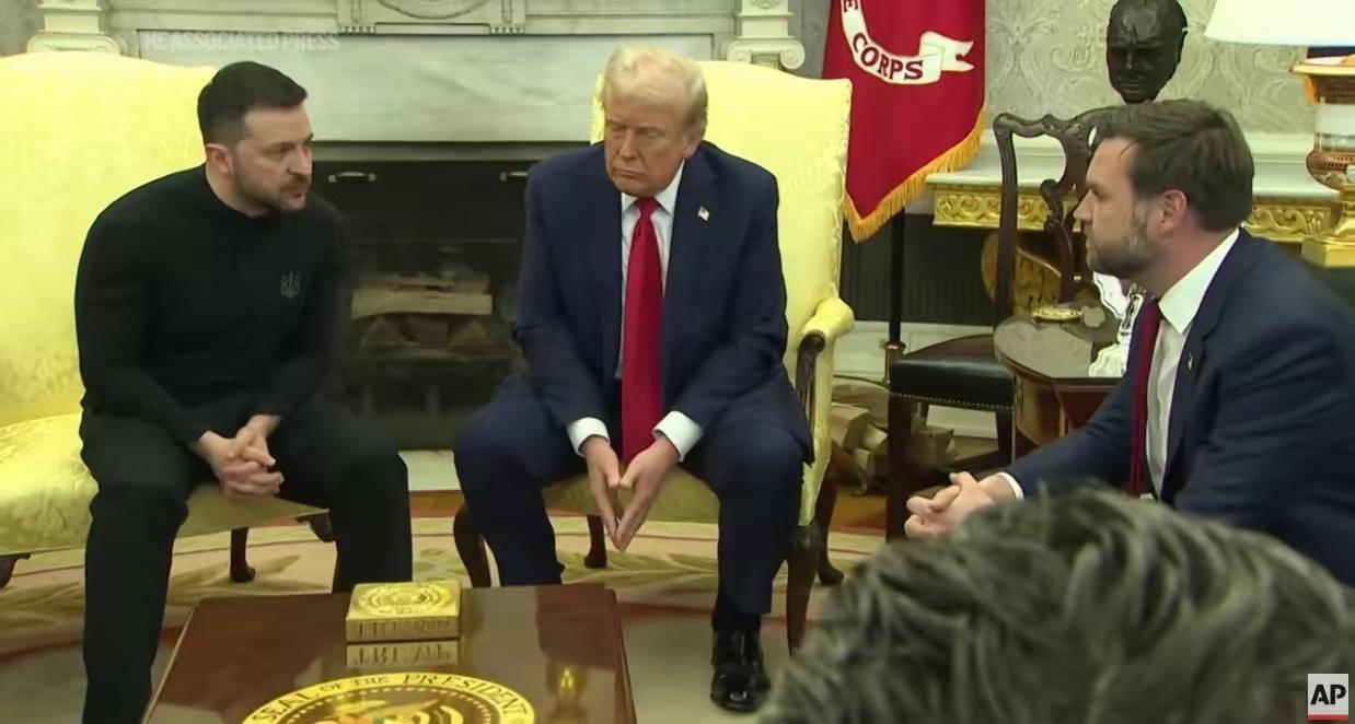 万斯被问“乌克兰是不是盟友”，他第一句话没接“是”也没接“不是”，而是甩出一个反