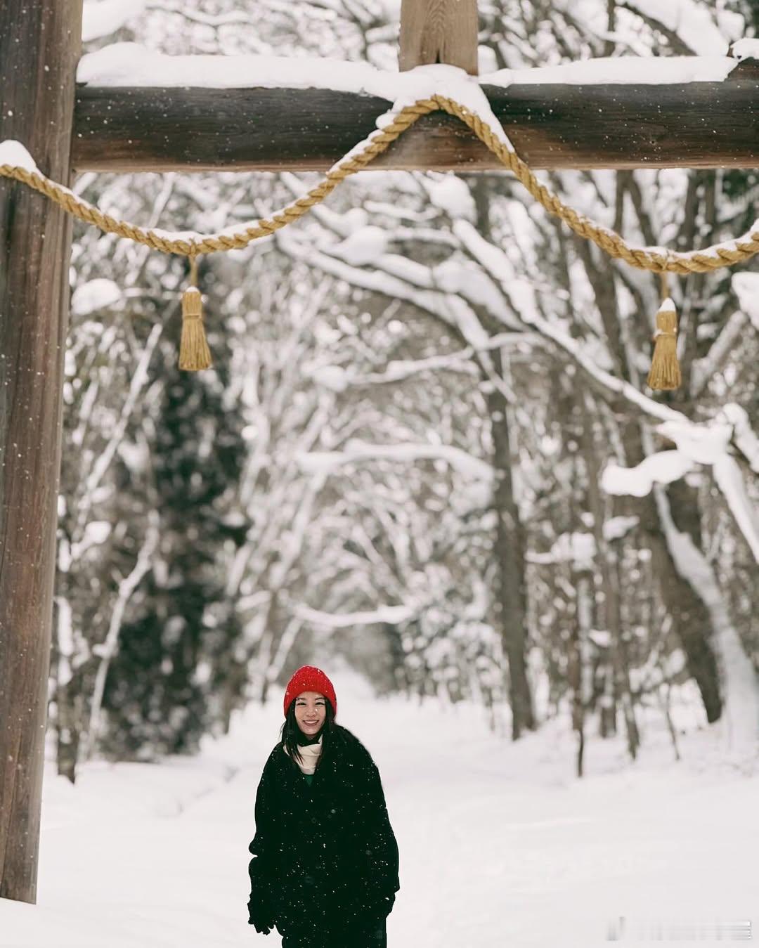 田馥甄在日本过圣诞节🎄❄️ 