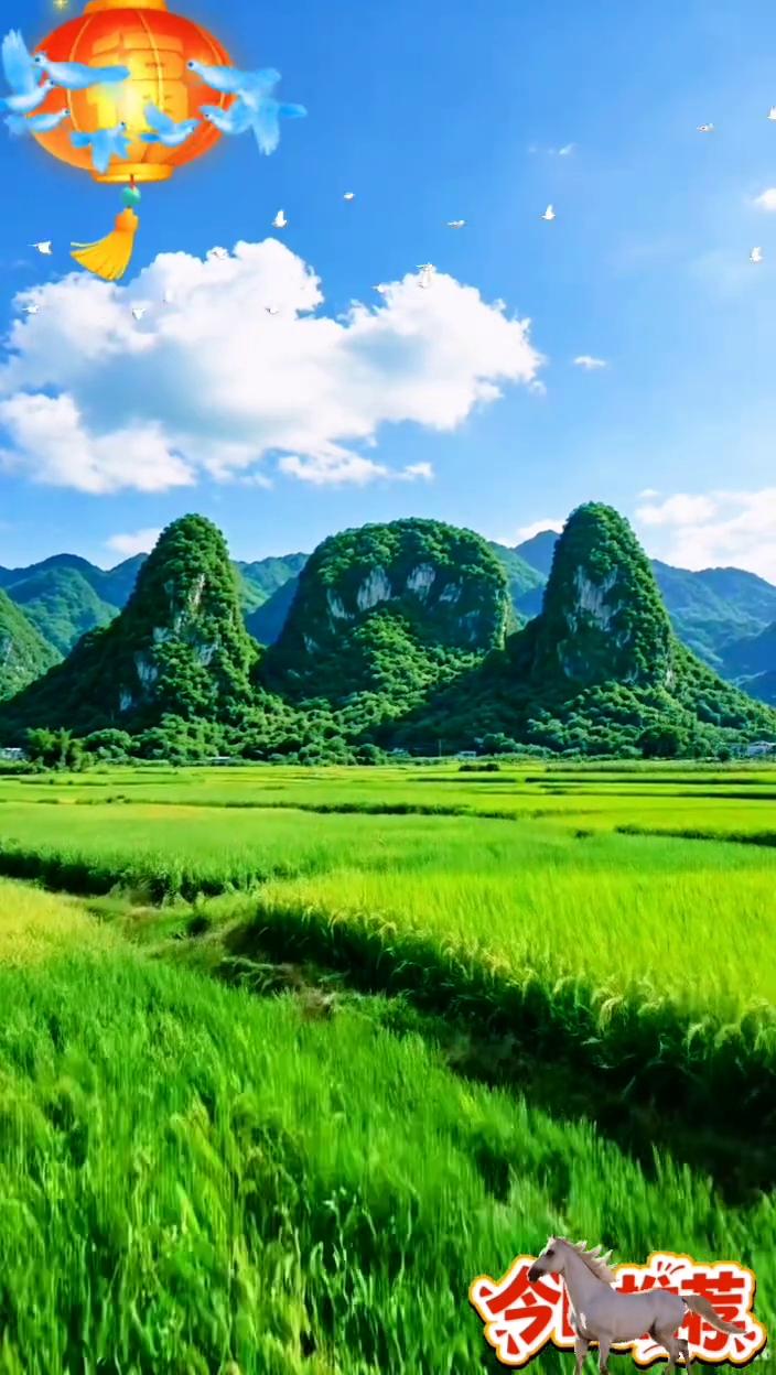 双童讲书山风景。
书籍山，兄弟同料。