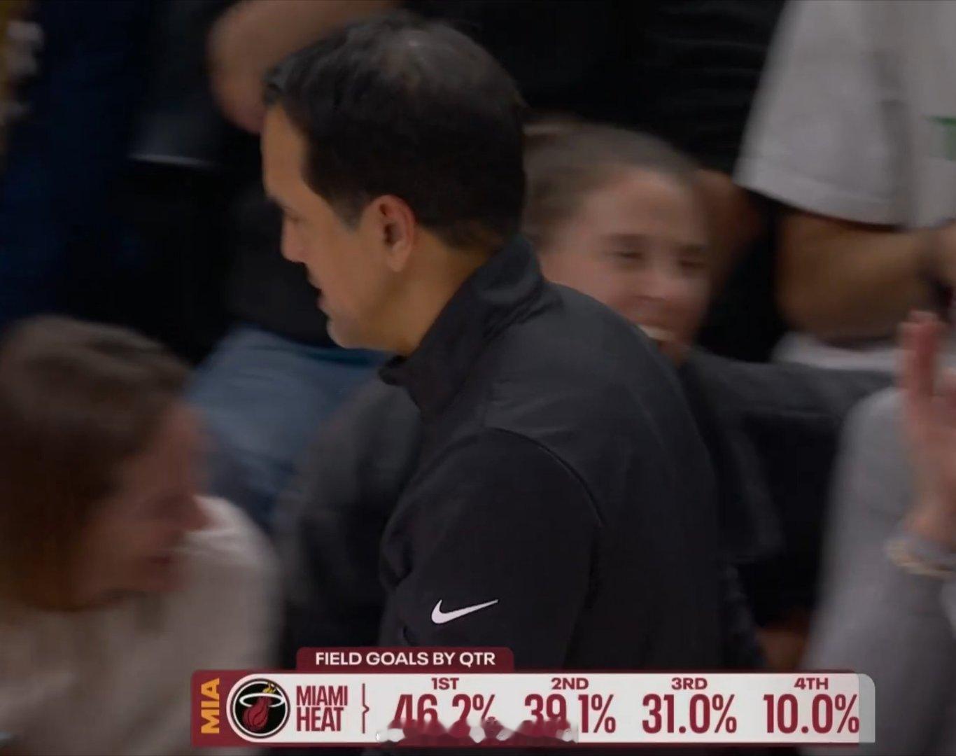 笑死了，这命中率还能垂直下降热火vs森林狼