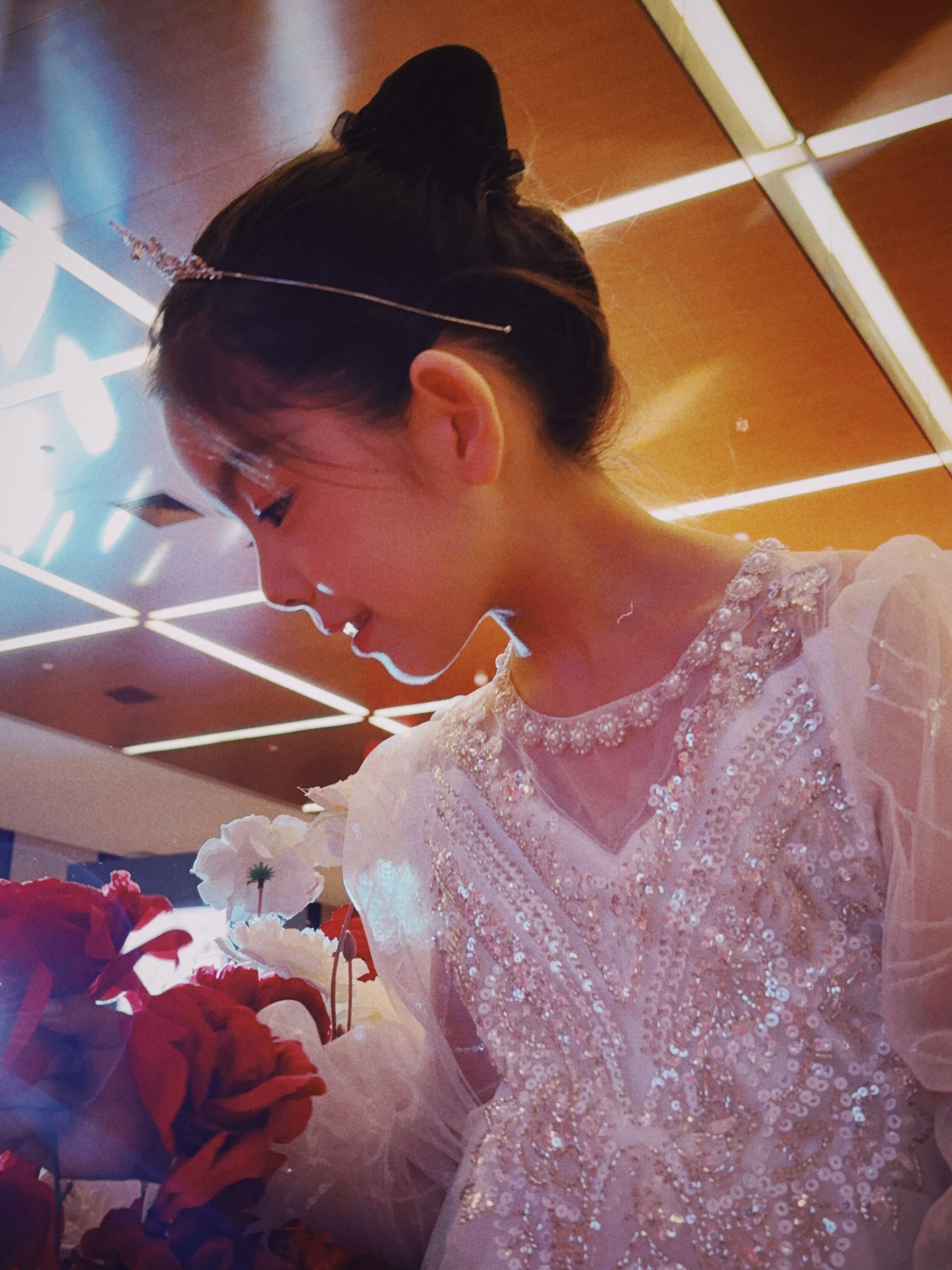 美美哒～昨天蹭了阿姨的化妆师！ ​​​