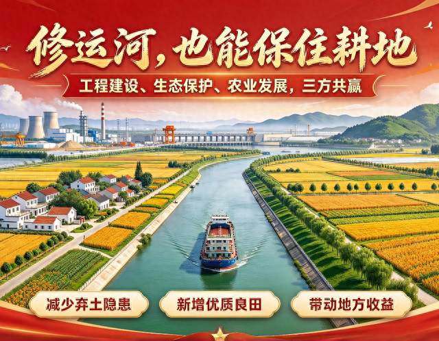 太聪明！平陆运河挖出来的土，造出万亩良田