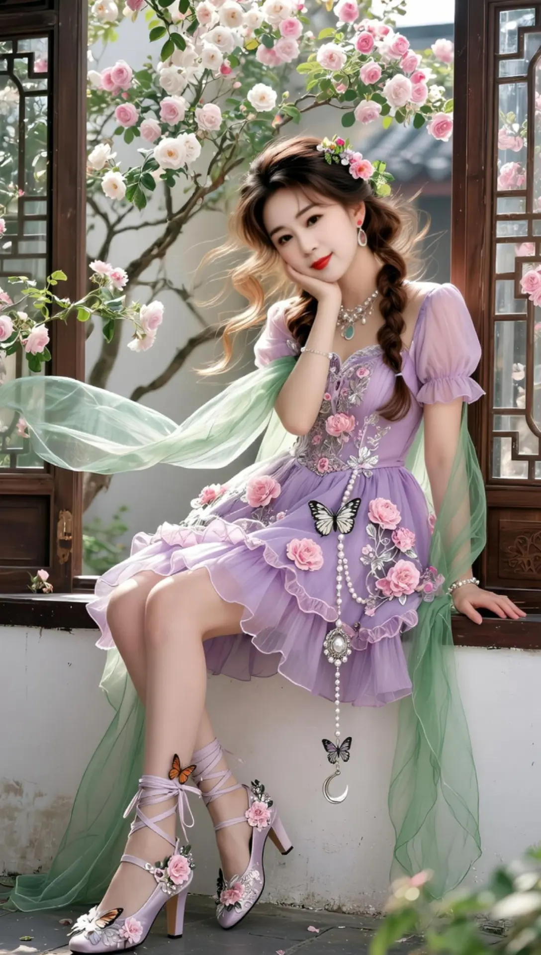 AI中式梦幻写真 随变ai随便玩