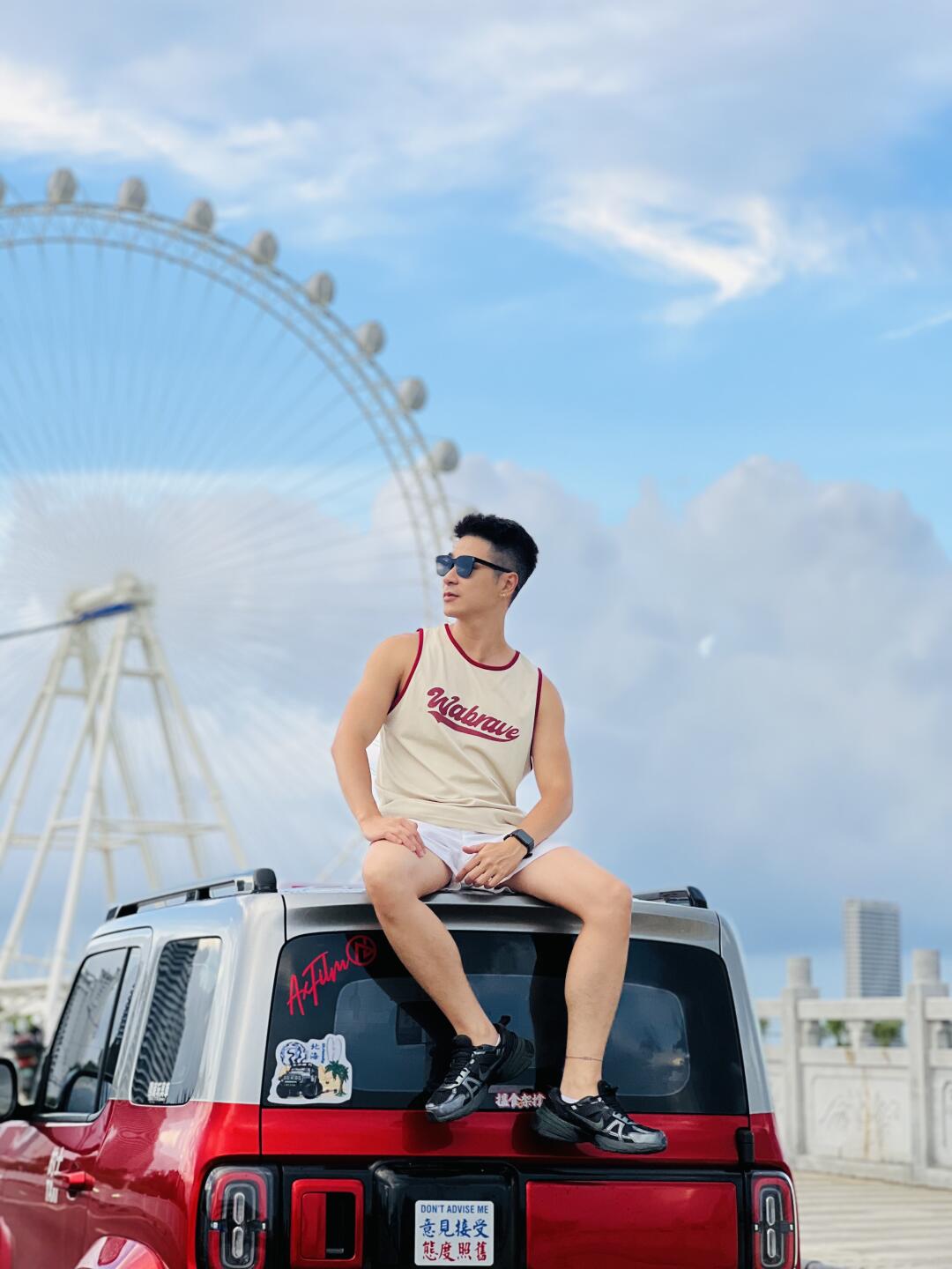 北海也是好起来了，居然有这么大的摩天轮🎡