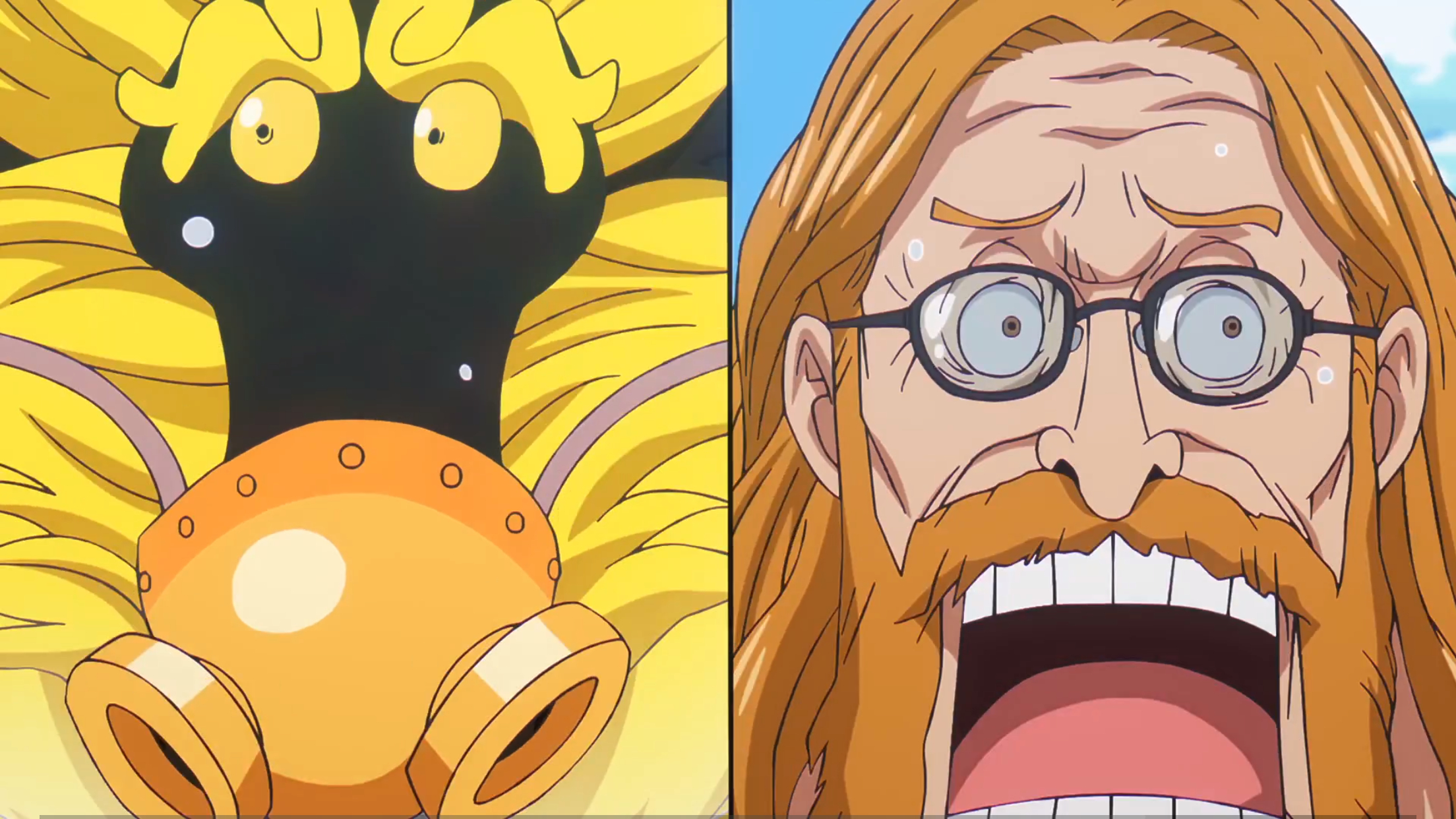 One Piece动画第1170话⤷夺取钥匙 路飞VS斯克帕.贾巴最新角色神之骑