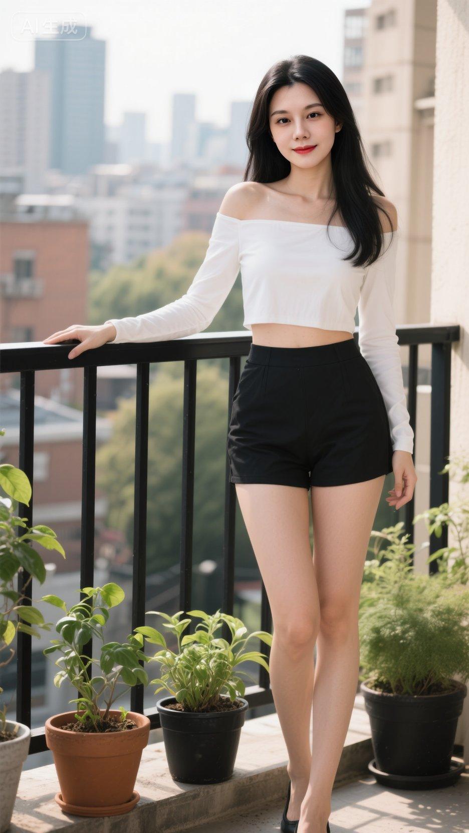 短裤穿搭 大长腿 初夏穿搭