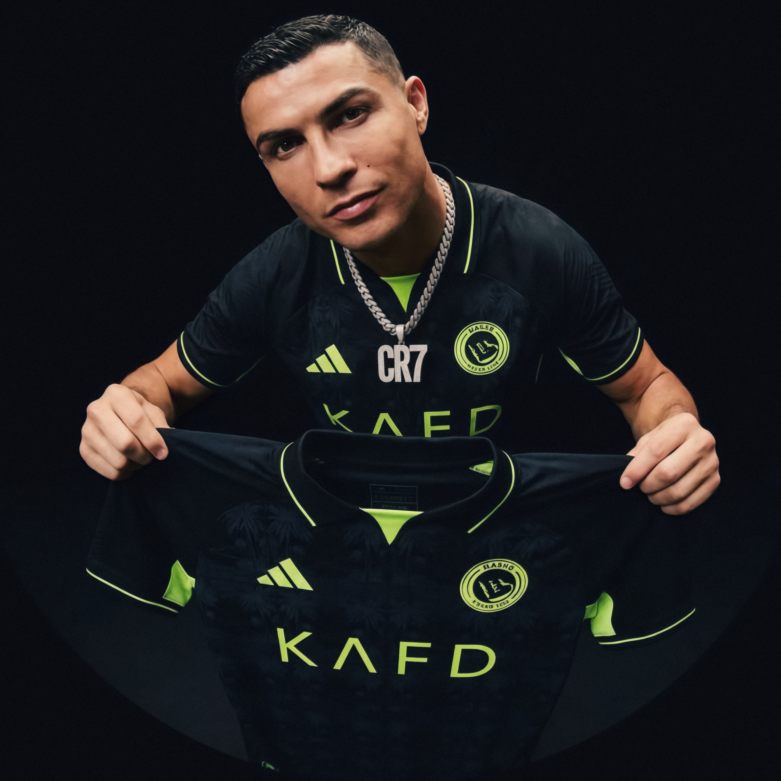 C罗C罗日常 🛑 外网传的利雅得胜利下赛季客场球衣 专栏 · C罗时刻❷