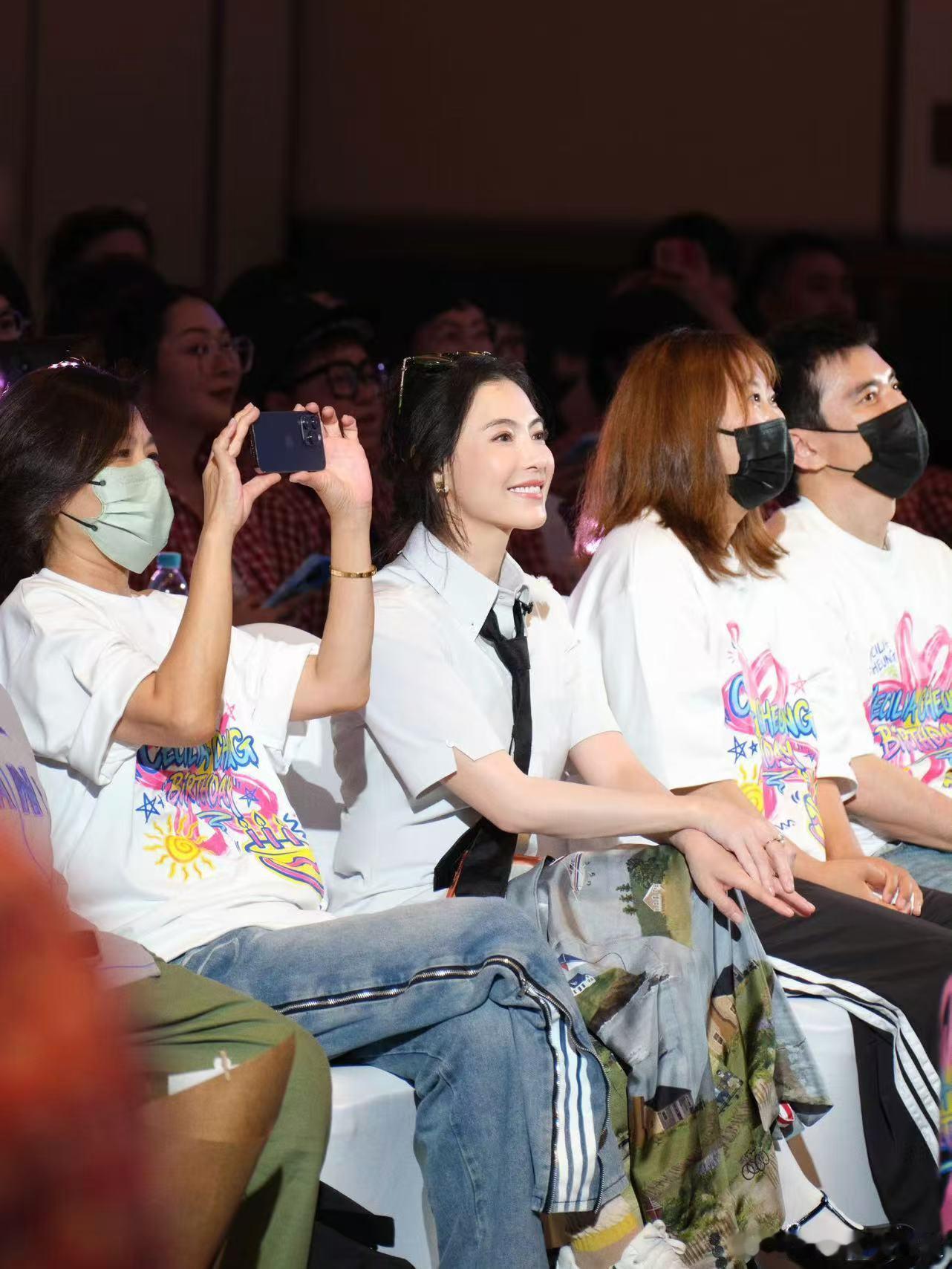 张柏芝说45岁后人生最幸福感觉她以前是为别人活，为美活、为新闻活，现在是真的为自