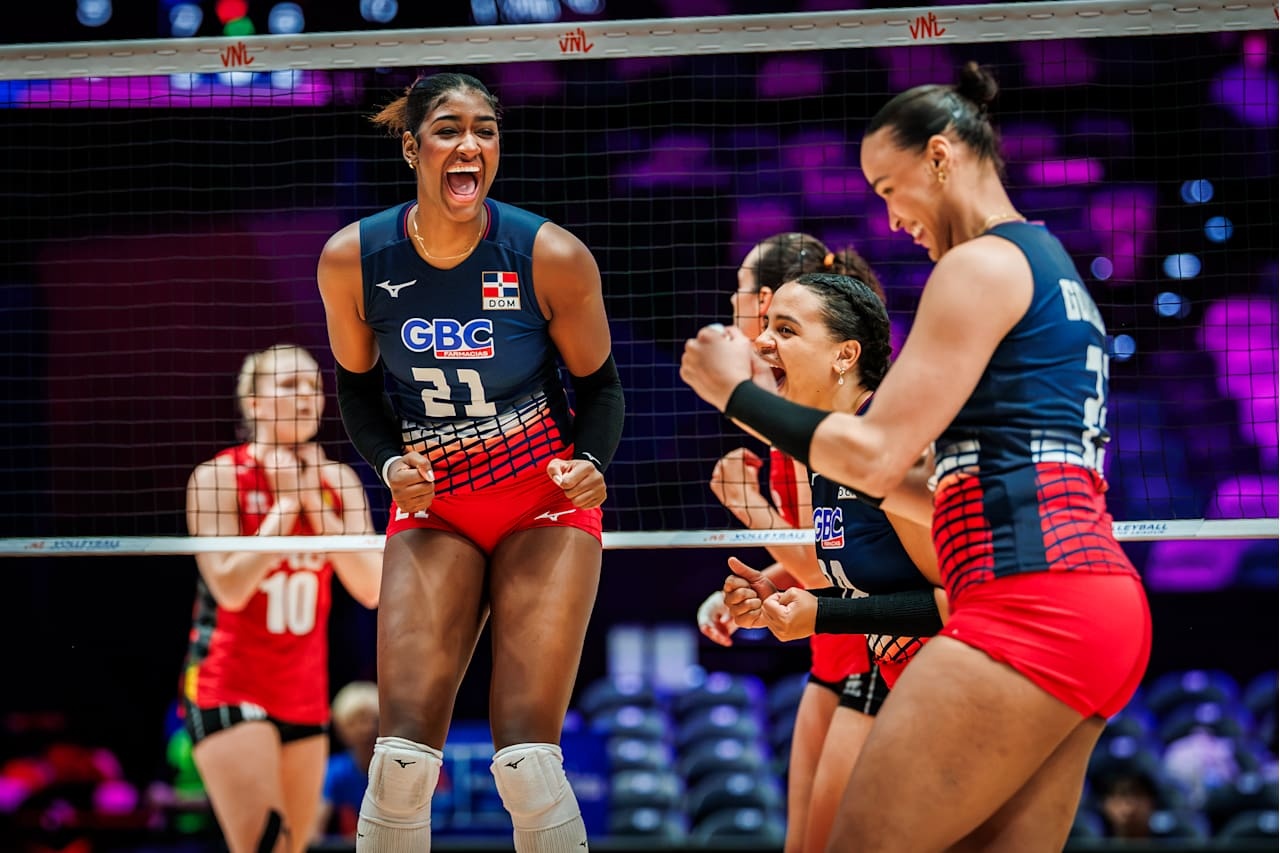 2026世界女排联赛 多米尼加2-3不敌比利时（19-25，20-25，25-1