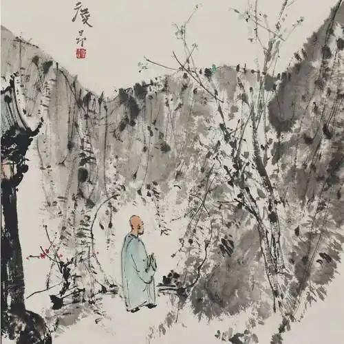 上联：悟道参禅唯苦侣
下联：[比心]

网络图片/诚谢侵删