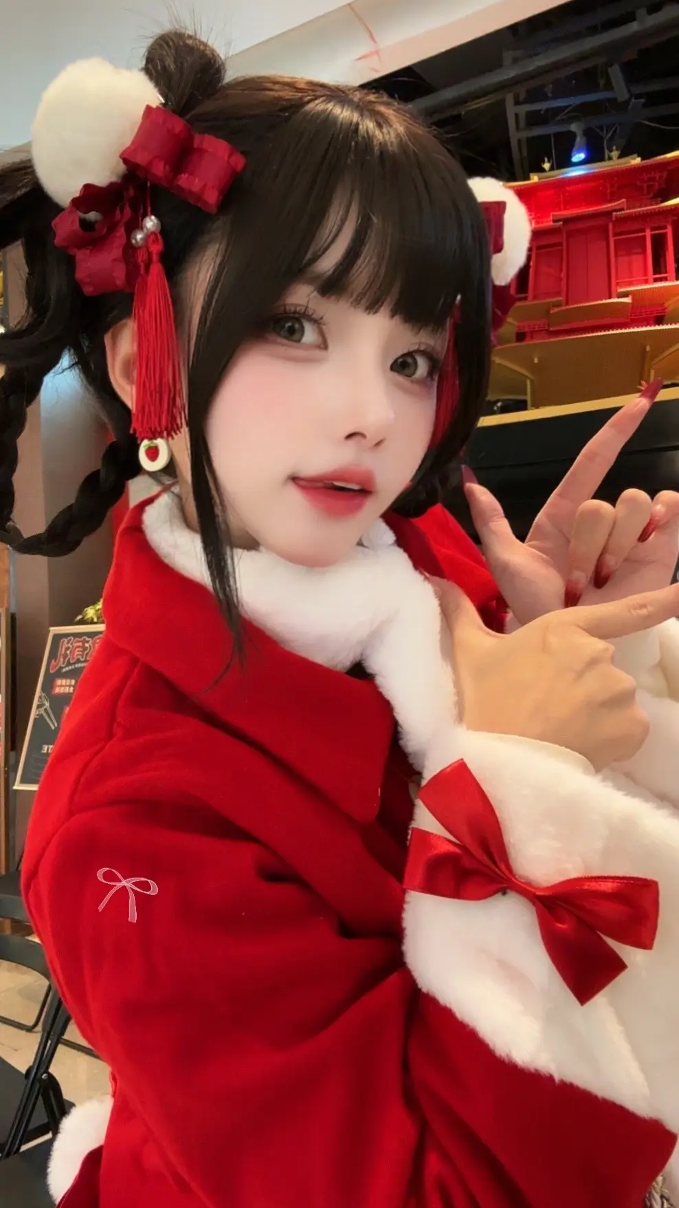 我的愿望是：希望我的粉丝们明年都暴！富！