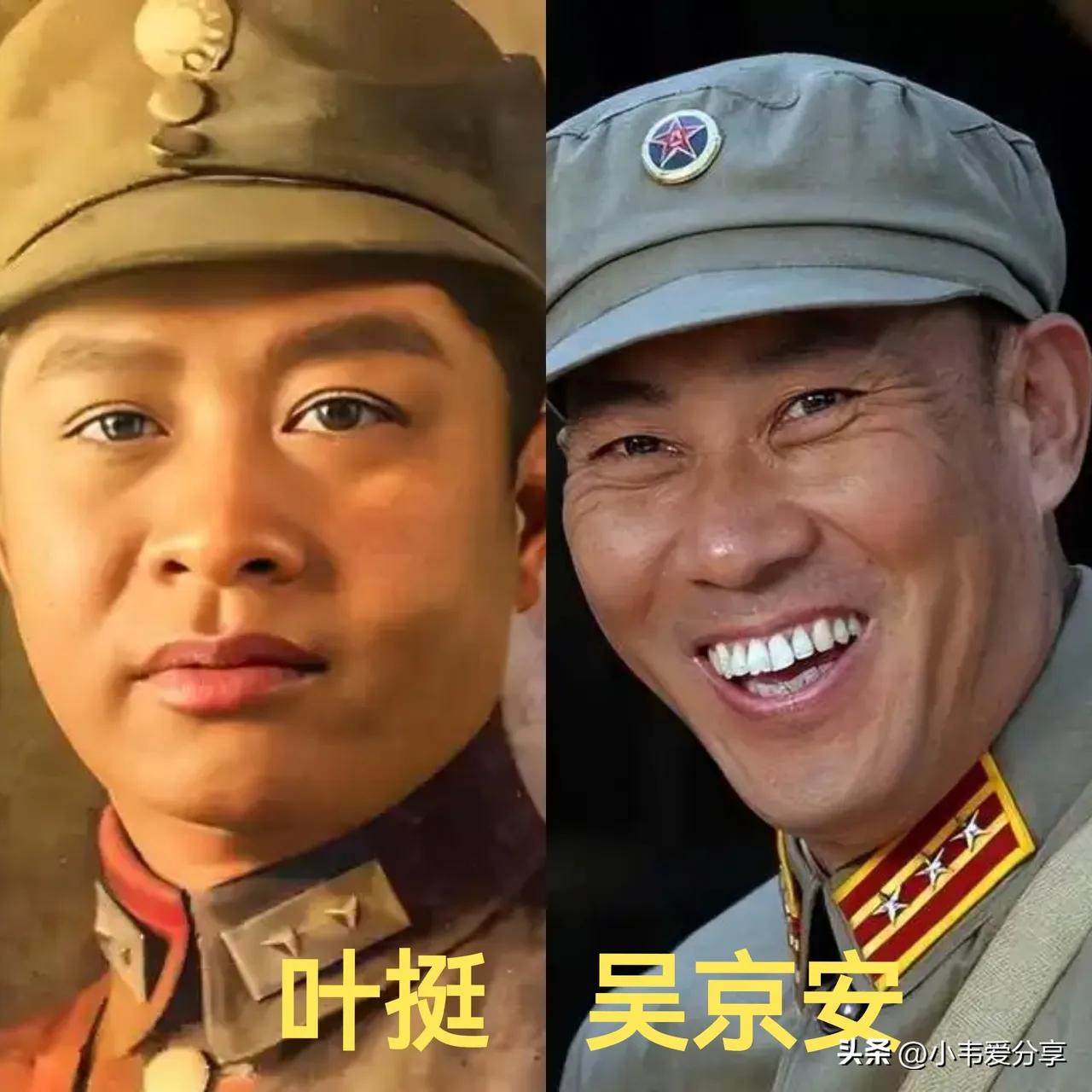 出演叶挺的演员演技特别好。
欧豪在《建军大业》中饰演的叶挺，30岁成为军长，其狂