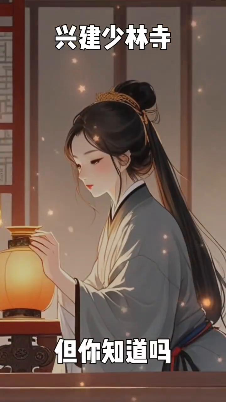 兴建少林寺。
提起少林寺，大家第一时间想到的往往是少林功夫、武林圣地以及那些耳熟
