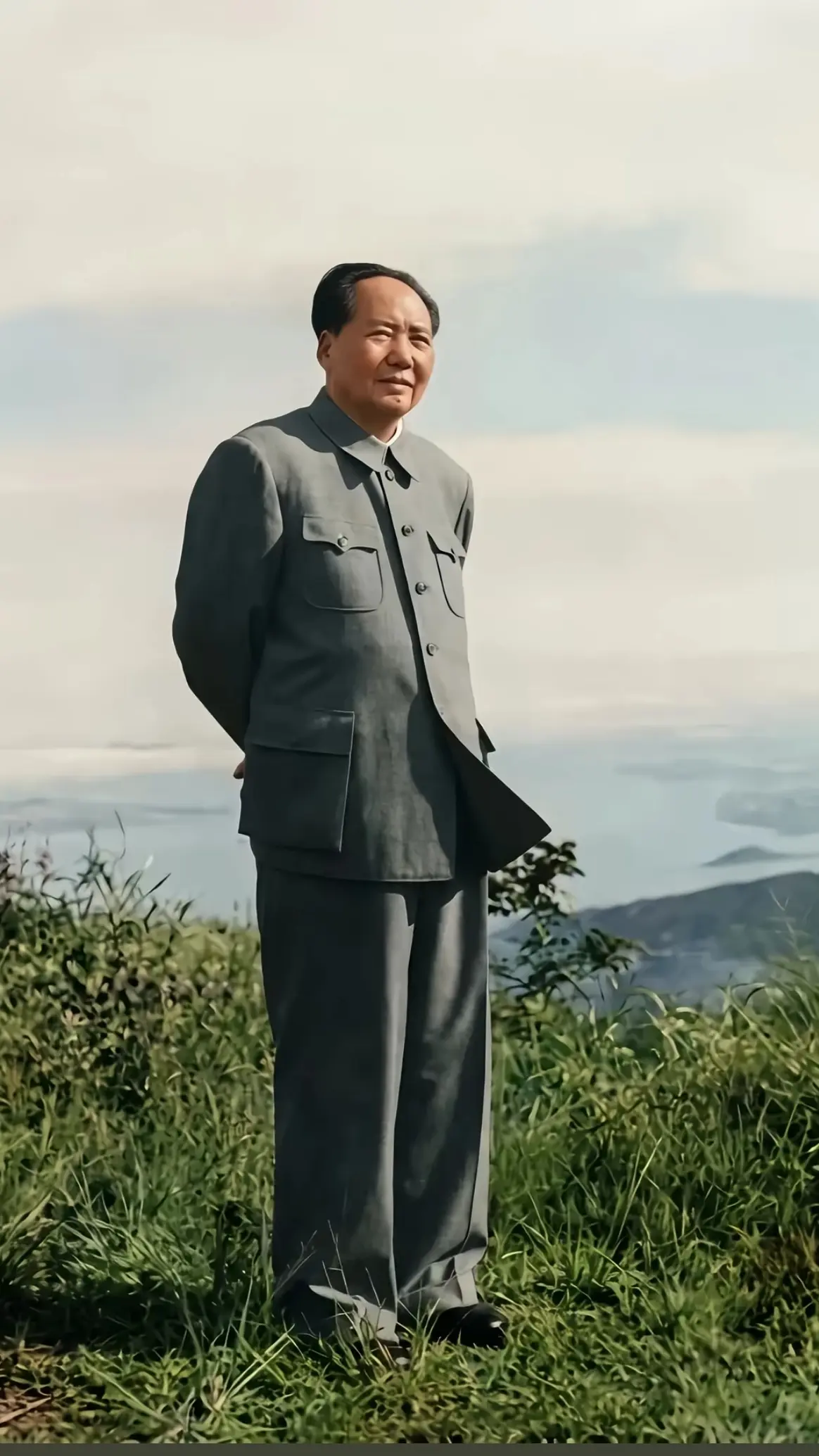 一代伟人的风采 一代伟人永远在人民的心中  伟大的领袖精神永存 红色文...