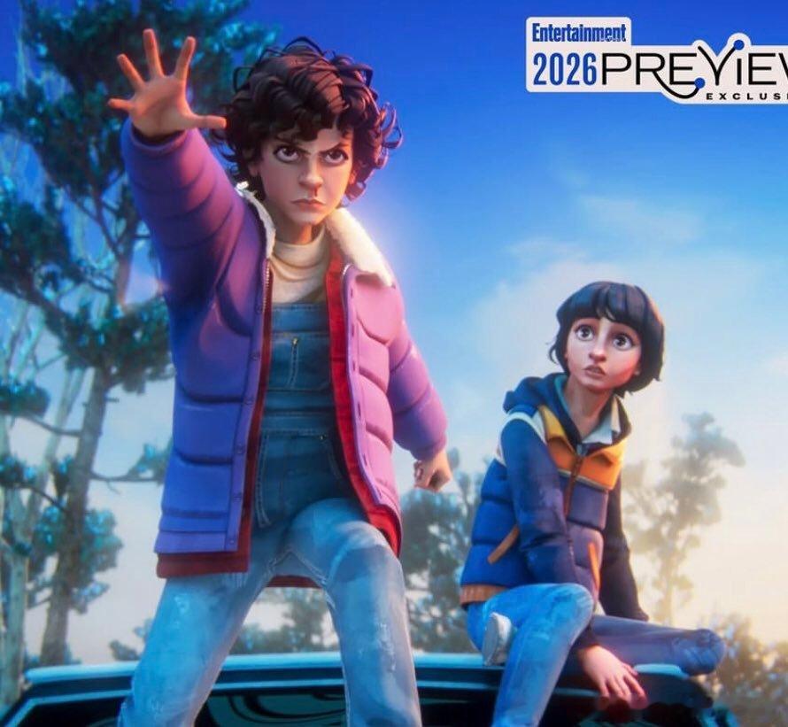 动画剧集《怪奇物语：1985年故事集》全新剧照曝光动画讲述霍金斯小队在正剧第二季