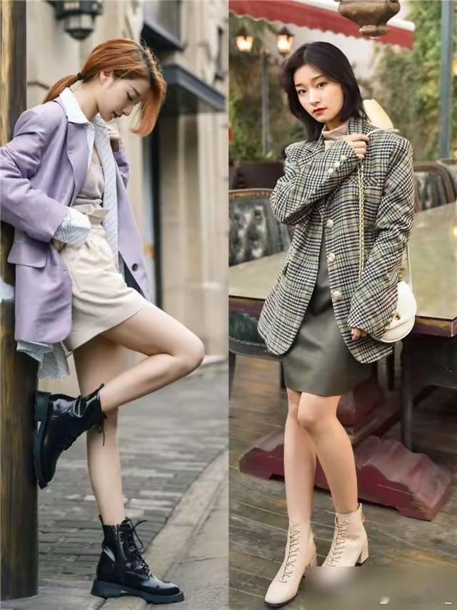 今年“布洛克靴”👢火炸了，配大衣、羽绒服🪶都好看，普通人穿也洋气。 