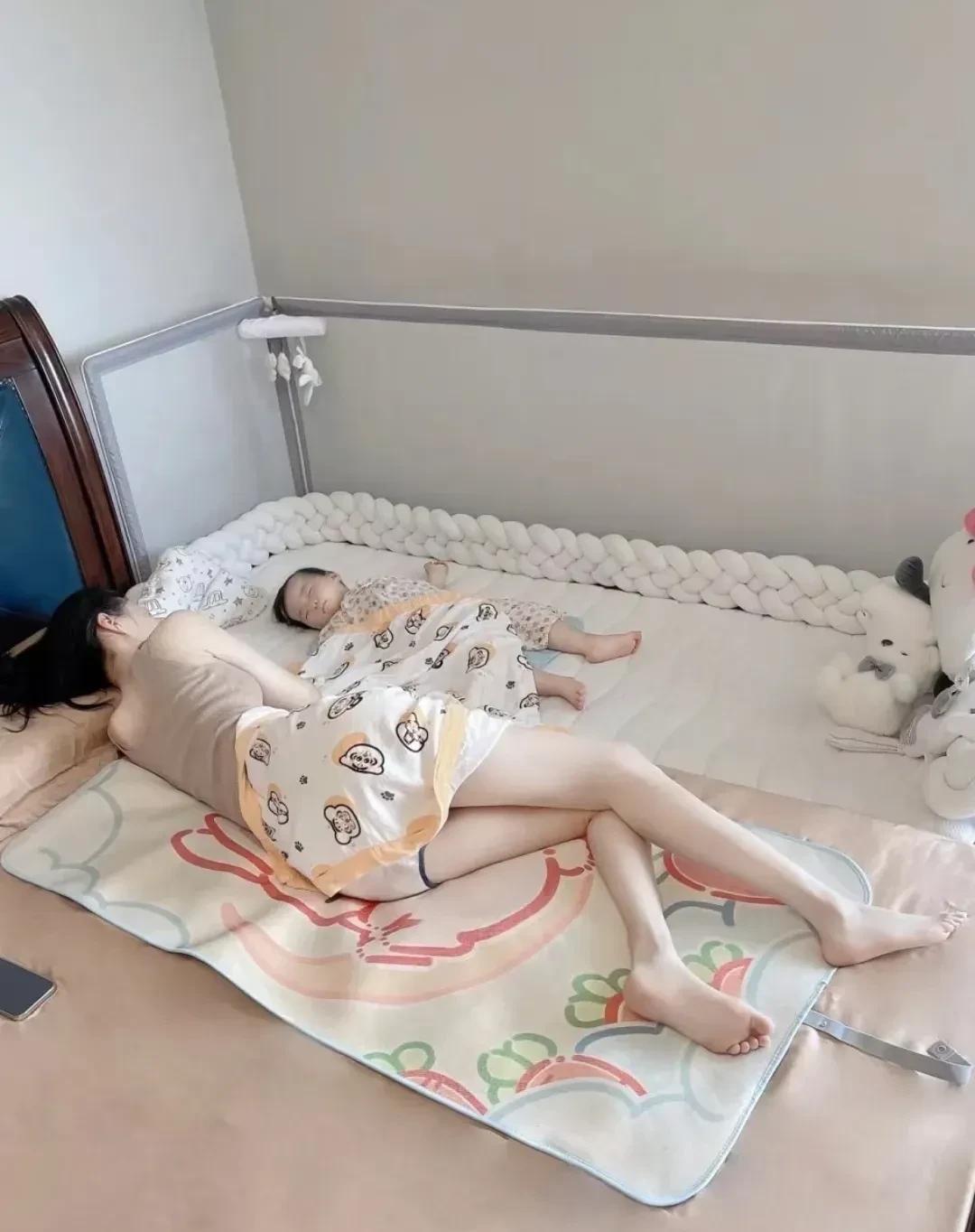 全网都想看看陪孩子睡觉的宝妈长什么样子？