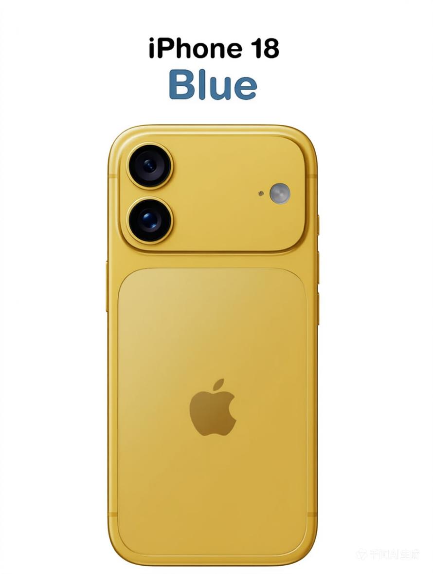 假如iPhone18出黄毛色咋样？