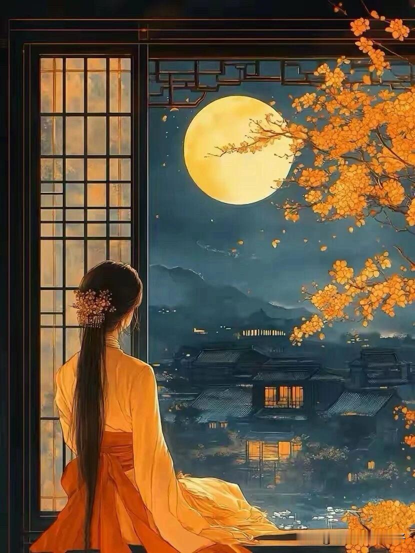 秋风瑟瑟扰清眠，
月落星沉夜未阑。
梦断西窗人语绝，
     
…………请师友