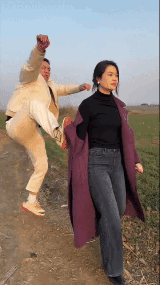 一脚下去还真管用！