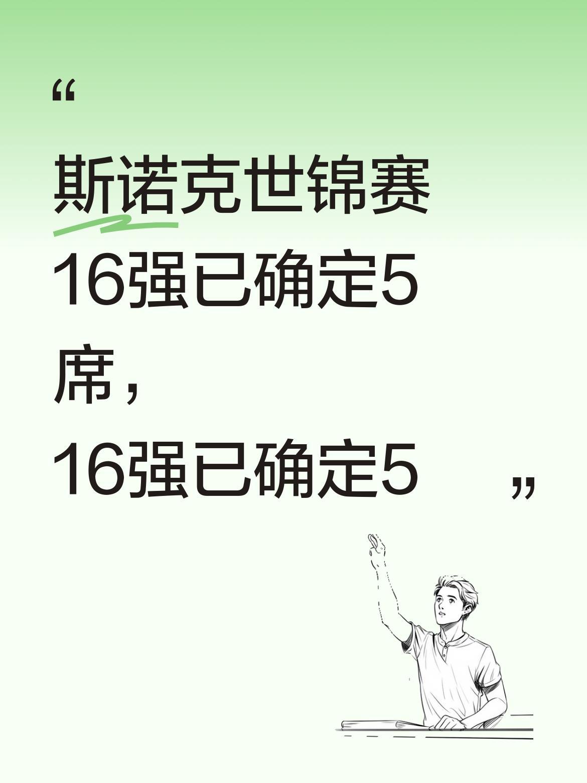 斯诺克世锦赛16强已确定5席，中国占2席？
最新战报显示，斯诺克世锦赛16强已产