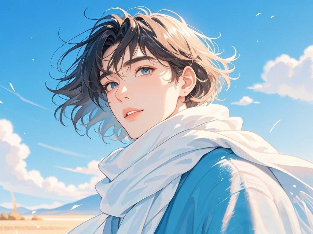好温柔的男孩头像 ​​​