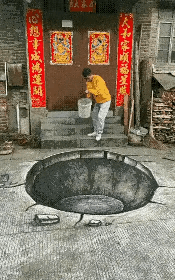 画的跟真的一样，还是得有想法。