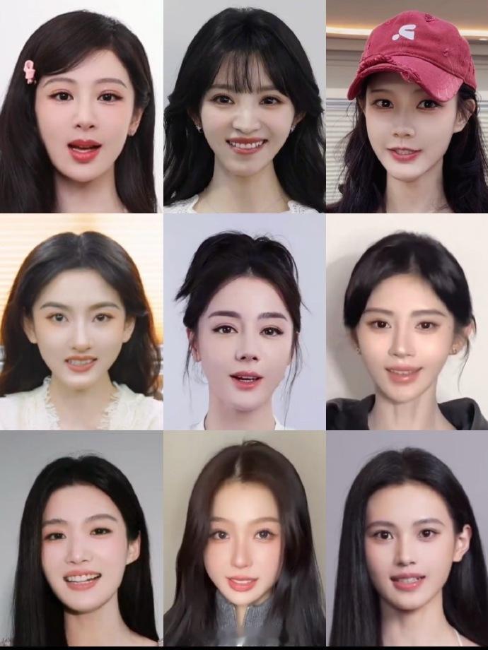 🥝vcr女明星怼脸截图，谁秒了？ 