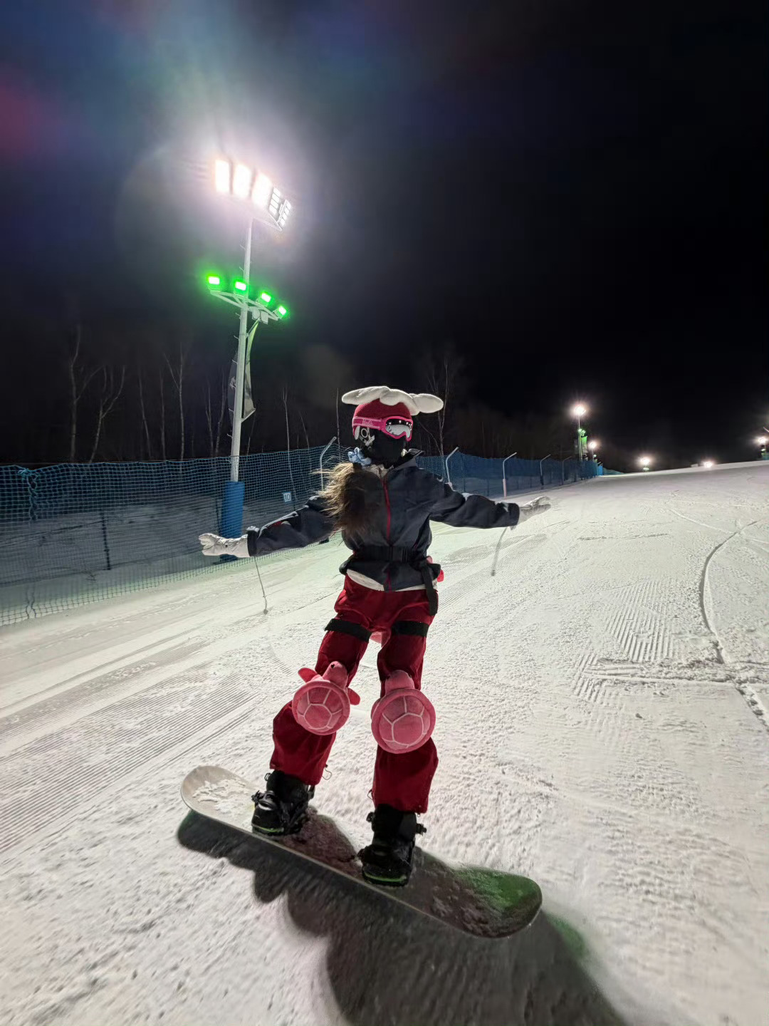 徐艺洋1月plog迟到啦，滑雪有进步哦！