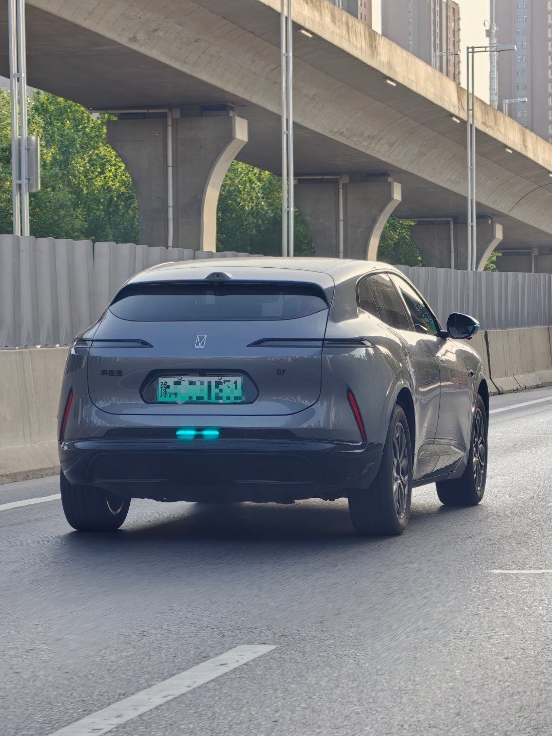 为什么我觉得这车的小蓝灯好像两个鼻孔啊 