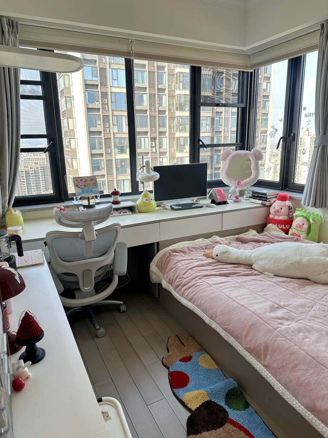 这是女孩子都会喜欢的房间吧❗❗