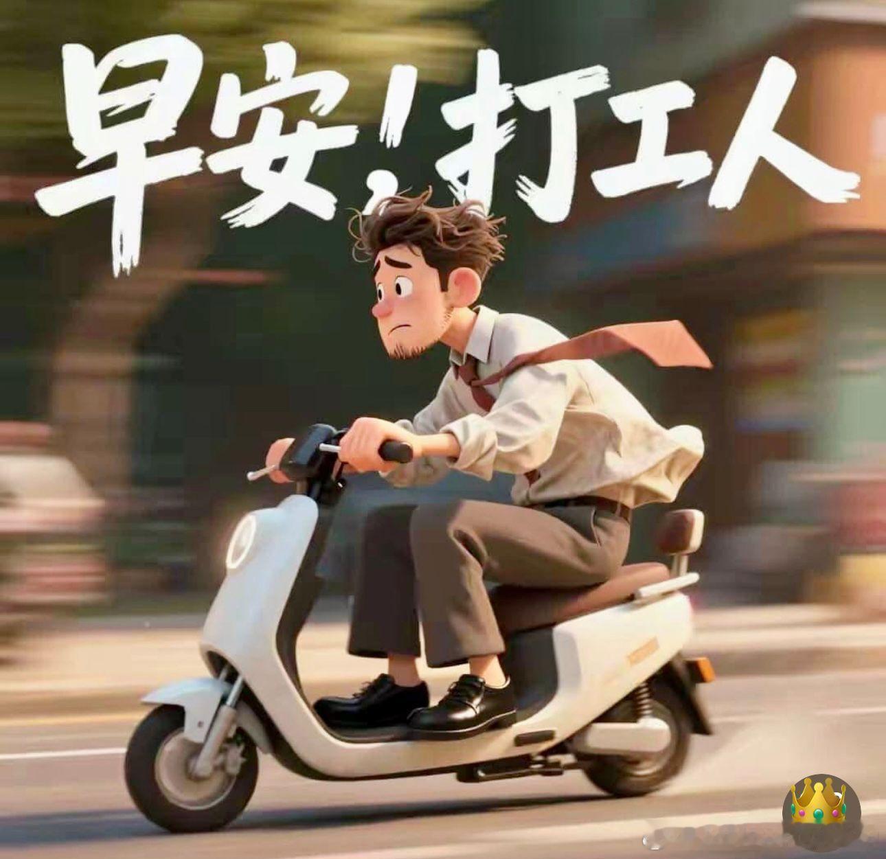 早上好 
