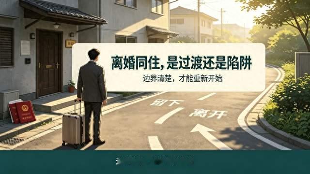 离婚不离家的真相：短期可以过渡，久住必吃亏