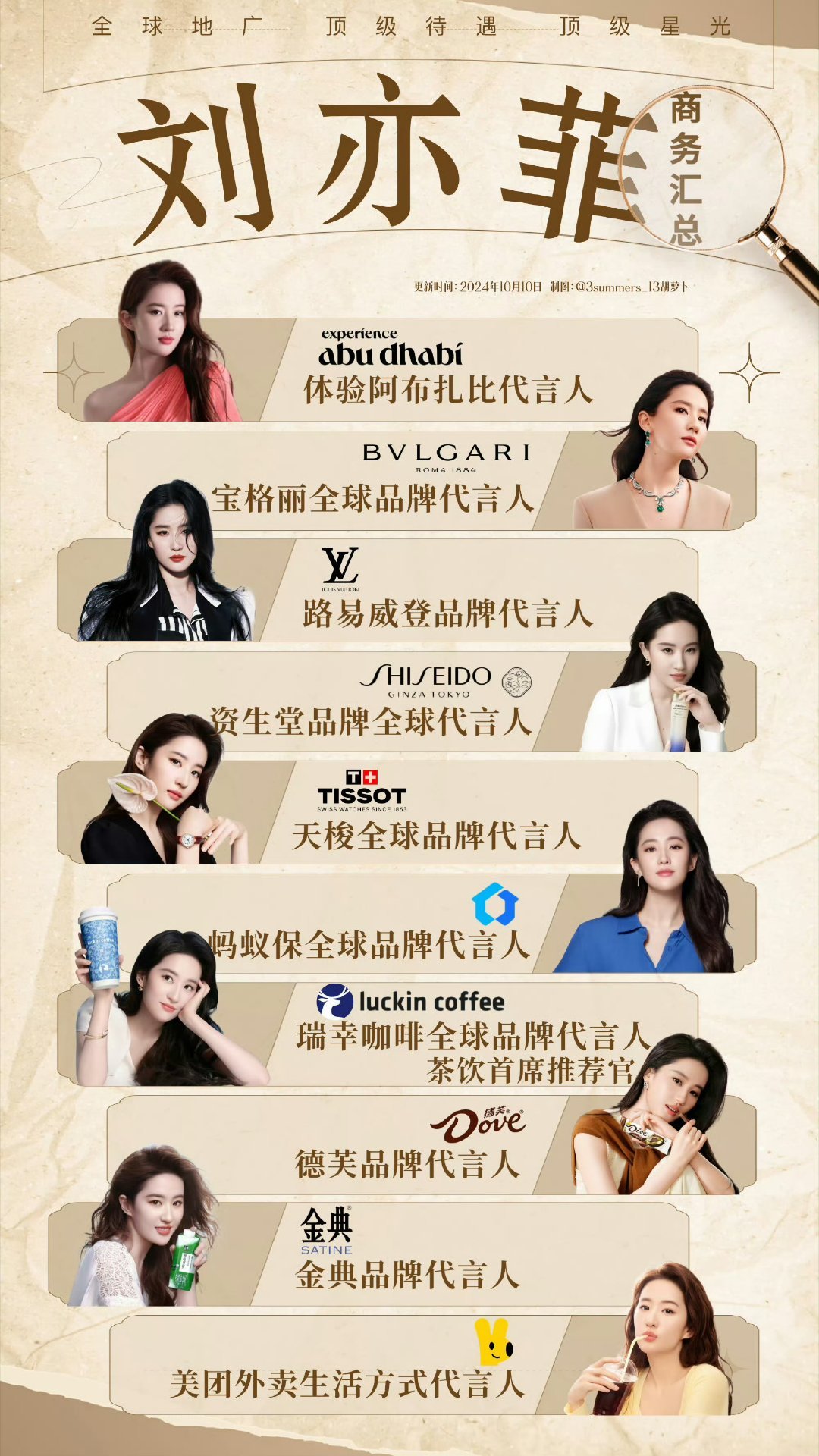 #刘亦菲压轴# 神仙姐姐名副其实！！实至名归！！想亲[亲亲][亲亲][亲亲] ​