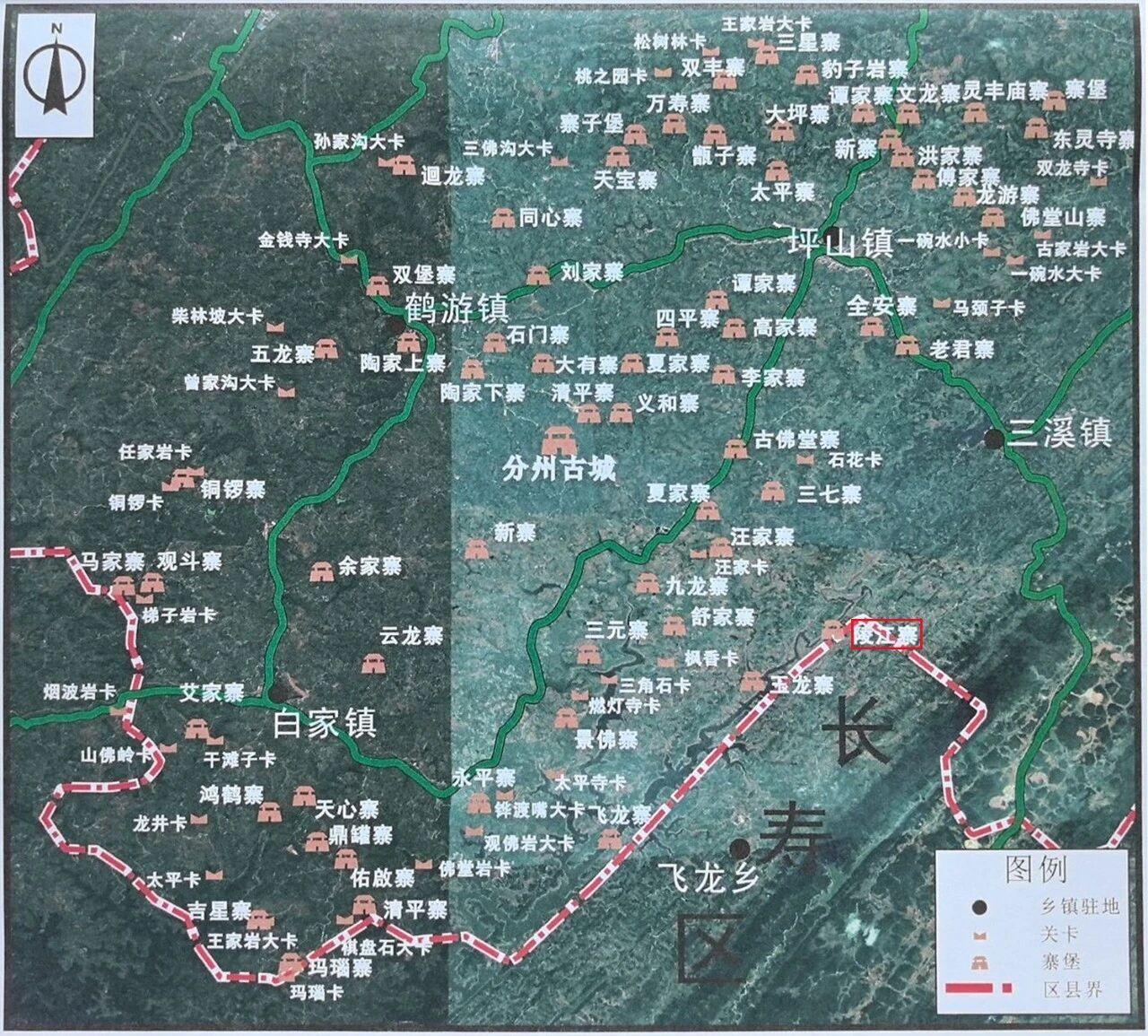 在四川盆地东部，重庆市垫江、长寿、涪陵三县（区）交界处，受明月、精华、黄草三段平