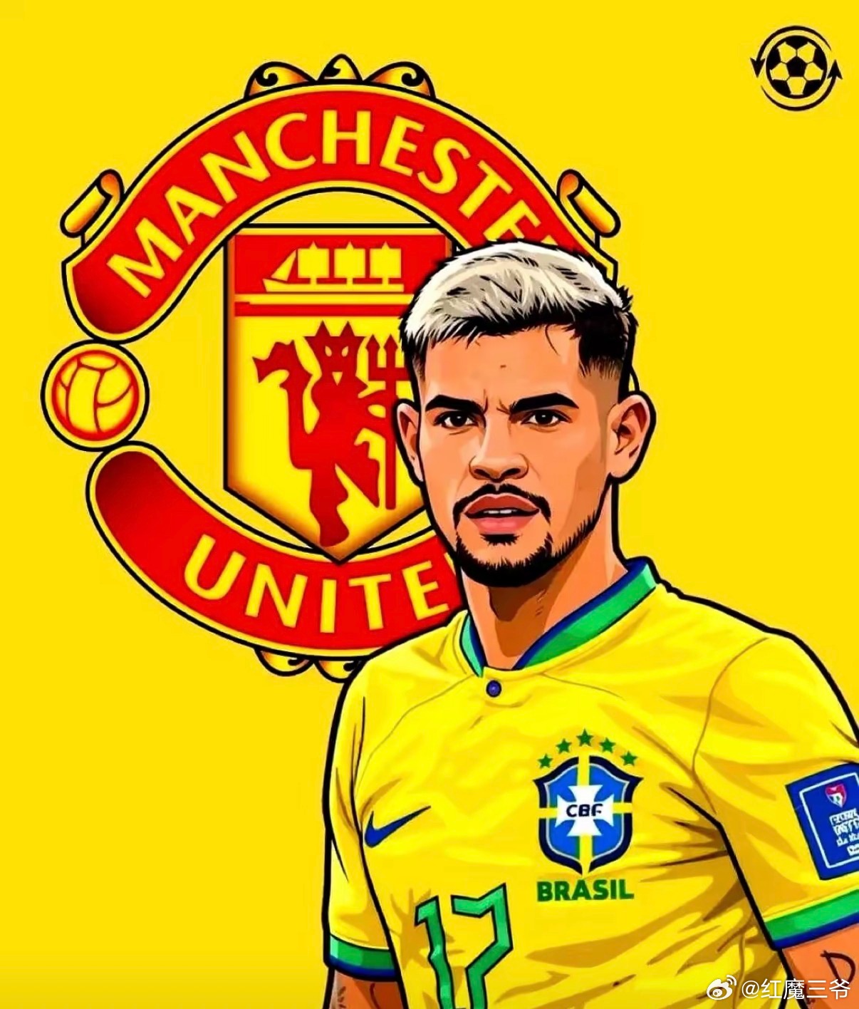 曼联  曼联对纽卡斯尔联队的吉马良斯表现出了浓厚的兴趣！随着卡塞米罗正式宣布将在