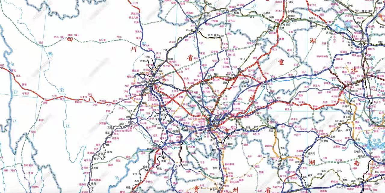 四川几条高铁线路有的是命运多舛，有的是称心如意，如最具有前瞻性的成巴安高铁和宜西