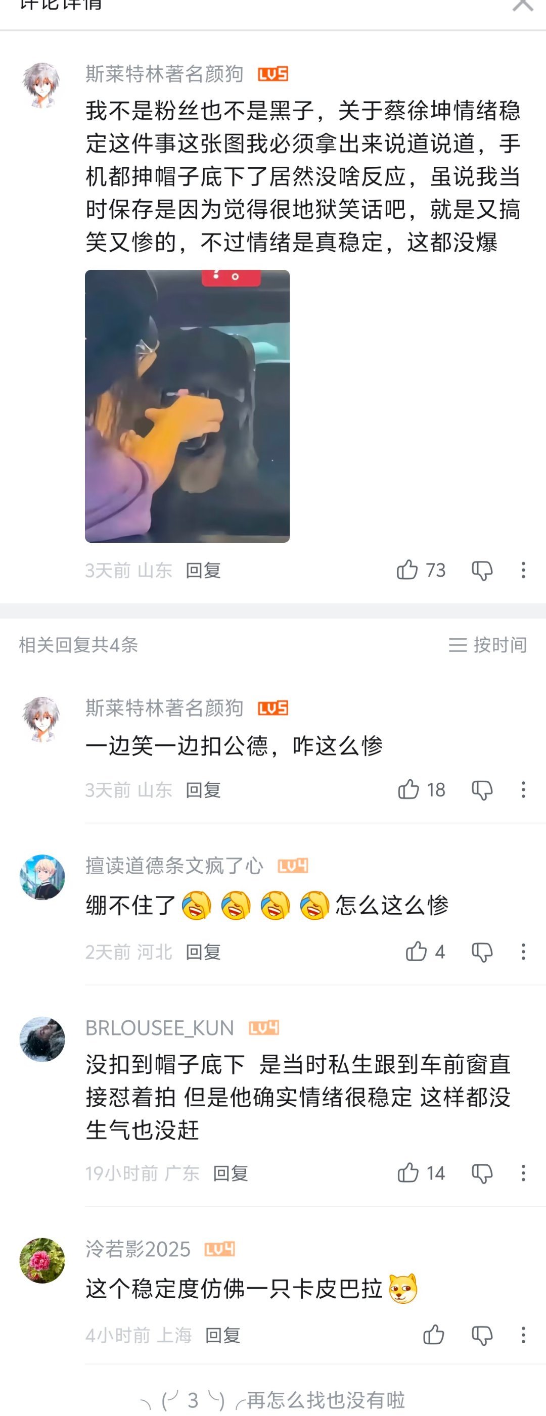 最下面一句我都看笑了，稳定度仿佛一只卡皮巴拉