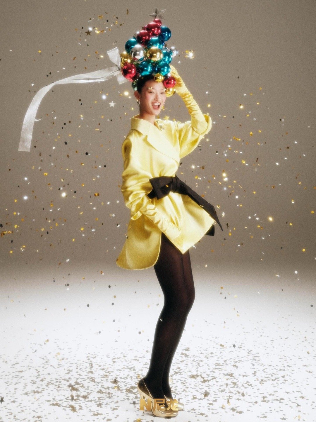 NYLON China拍摄的圣诞假日大片，不错～ 